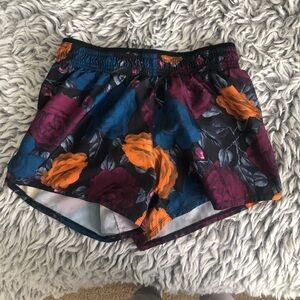 Women’s floral Nike athletic shorts!